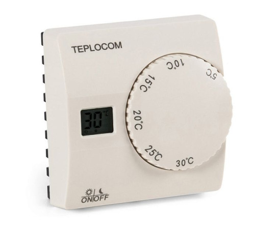 Термостат комнатный Бастион TEPLOCOM TS-2AA/8A 911