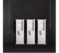 Писсуар напольный Kerasan Waldorf с сифоном и комплектом крепежа белый 413101