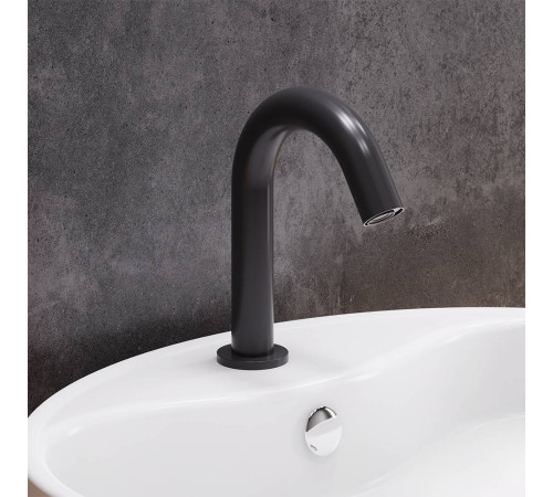 Смеситель для раковины Damixa Scandinavian Pure сенсорный матовый черный 360290300