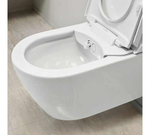 Унитаз-биде подвесной Villeroy & Boch ViClean-I200 CeramicPlus V0E200R1
