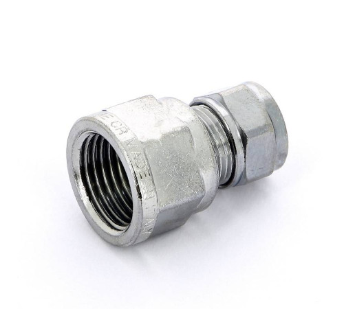 Муфта обжимная хромированная Tiemme 12x1/2 ВР 1130059