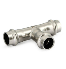 Тройник пресс Uni-Fitt 28 мм нержавеющая сталь 796S4440