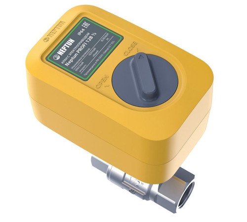 Шаровой кран с электроприводом Neptun Profi 12 В 1/2 дюйма 6953