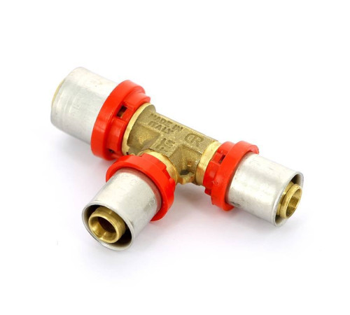 Тройник пресс Tiemme 20х16х16 мм 1650019