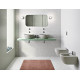 Унитаз подвесной безободковый GSI Pura 500x360 мм Swirlflush Cenere Matte 8816FR517