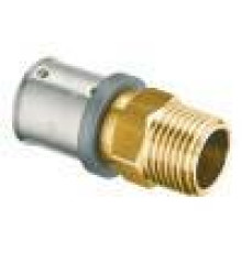 Пресс-переходник НР FAR 1 1/4х40х4 мм латунь 4900 4004