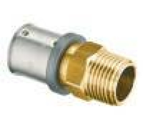 Пресс-переходник НР FAR 1 1/4х40х4 мм латунь 4900 4004