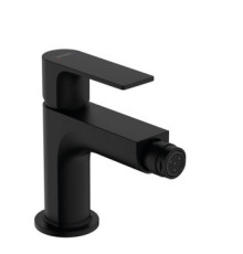 Смеситель для биде Hansgrohe Rebris E однорычажный с донным клапаном черный матовый 72211670