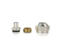 Резьбозажимное соединение STOUT 16x2.2-G 3/4 EK для PEX труб EFB03.1622EK