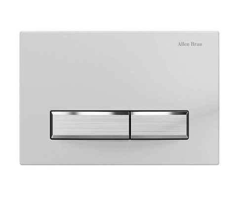 Клавиша смыва Allen Brau Fantasy 24.5x16.5 см белая 9.20004.20