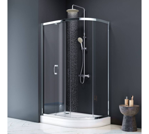 Поддон душевой AM.PM Gem 120x80 см акриловый левосторонний W83T-302L120W