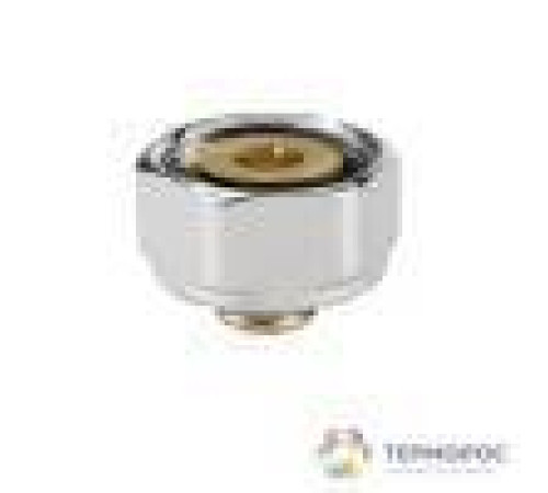 Концовка с хромированной гайкой для металлопластиковых труб Rossini M24 x 16/2 50940.1316