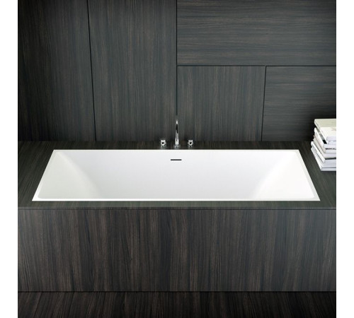 Ванна встраиваемая Knief Shape 170х70х60 см со сливом-переливом click-clack белый матовый 0600-730-01