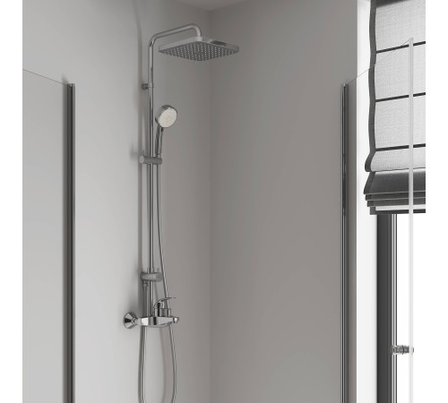Душевая система GROHE Tempesta Cosmopolitan 250 со смесителем для ванны хром 26693000
