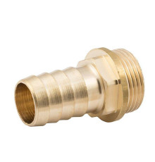 Штуцер для шланга Högert Technik наружная резьба 3/4 x 18 мм латунь EBF223418