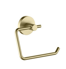 Бумагодержатель квадратный Aquanet Europa шлифованное золото AQ4118BG