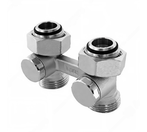 Узел нижнего подключения ELSEN H-образный прямой 3/4x3/4 EVR04.3411