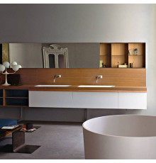 Раковина Agape Ottocento 002 80x39.2x14 см без отверстия белый ACER0899LZ