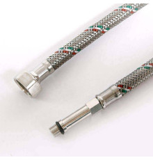 Гибкая подводка для смесителя Uni-Fitt 1/2 x M10 длинный штуцер 60 см 503S2806