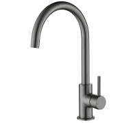 Смеситель для кухни Aquanet Европа оружейная сталь AQ1382BGM