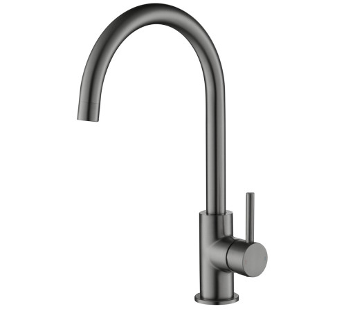 Смеситель для кухни Aquanet Европа оружейная сталь AQ1382BGM