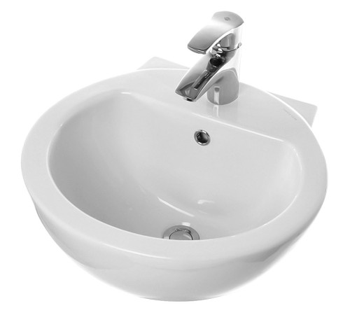 Умывальник пьедестальный ArtCeram Art 50 см белый WB.PD/Art/50-C/WHT.G/S1