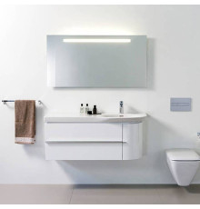 Тумба с раковиной Laufen Palace 114х45х37.5 см 2 ящика 1 дверца белый глянцевый 4.0160.2.075.475.1 / 4.0160.2.075.464.1 / 8.1670.5.000.104.1