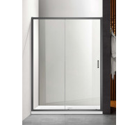 Душевая дверь Aquanet Aria раздвижная 1000x2000 мм оружейная сталь прозрачное стекло AQ ARI RA 10020GM