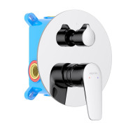 Смеситель для ванны Aquanet Бетта скрытого монтажа 2 режима хром AQ1146CR