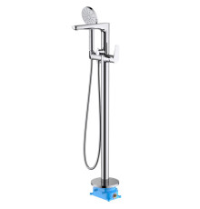 Смеситель для ванны AQUATEK БЕТТА напольный скрытого монтажа хром AQ1145CR