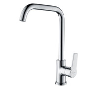 Смеситель для кухни Aquanet Лугано с квадратным изливом хром AQ1781CR