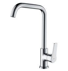 Смеситель для кухни Aquanet Лугано с квадратным изливом хром AQ1781CR