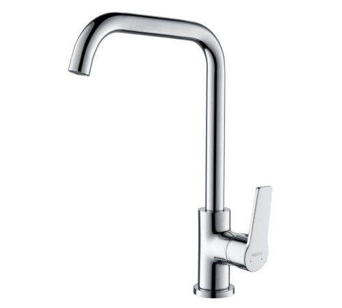 Смеситель для кухни Aquanet Лугано с квадратным изливом хром AQ1781CR