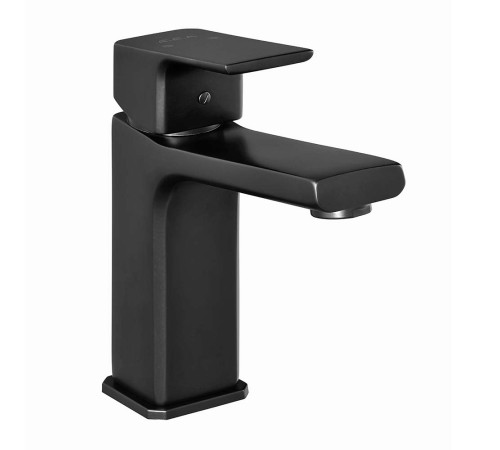 Смеситель для раковины E.C.A. Tiera 121 без донного клапана матовый черный 102108989C1EX