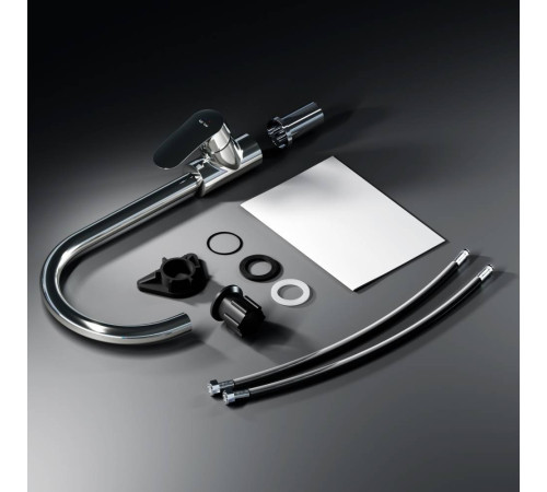 Смеситель для кухни AM.PM Like с каналом для питьевой воды хром F8007700