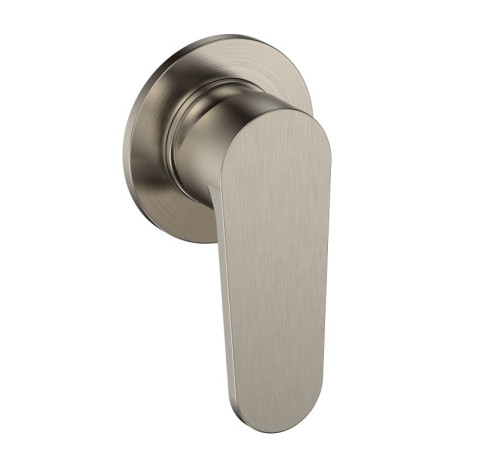 Смеситель встраиваемый AquaMoon Novara с внутренней частью никель AQM8813BN