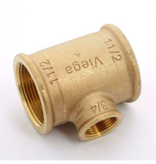 Тройник бронзовый Viega 1 1/2x3/4x1 1/2 ВР 650766