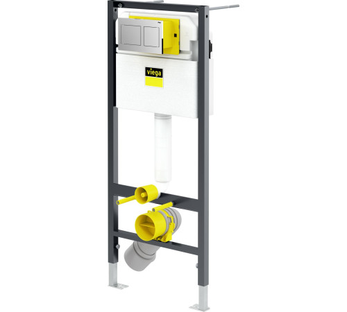 Комплект инсталляции 3 в 1 Viega Prevista Dry с панелью Visign for Style 21 792596