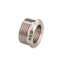 Футорка Hogert 1 1/2 x 1 1/4 латунь никелированная BF5510807