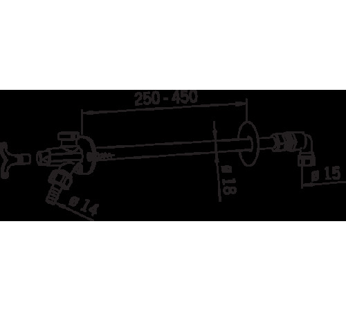 Клапан водоразборной колонки Viega 431015