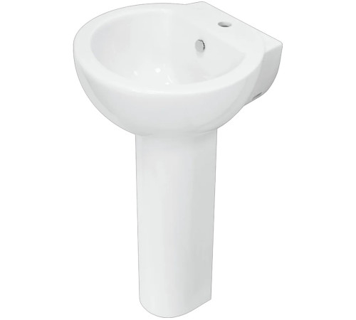 Умывальник пьедестальный ArtCeram Art 50 см белый WB.PD/Art/50-C/WHT.G/S1