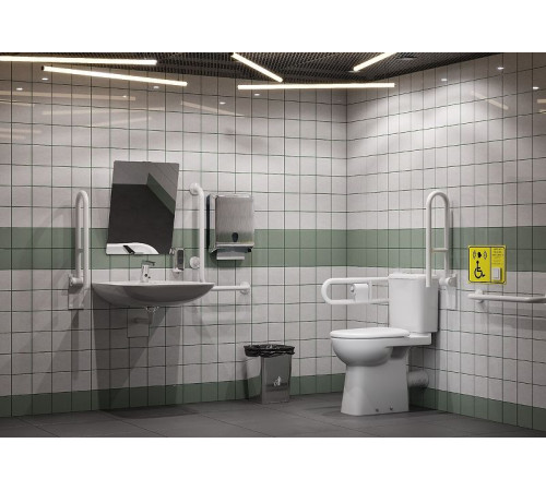 Чаша унитаза напольная Roca Access 48 см ZRU9307684
