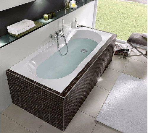 Ванна квариловая Villeroy & Boch Oberon Solo 170x70 см с ножками белая UBQ177OBE2V-01