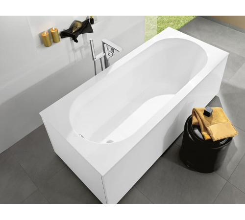 Ванна квариловая Villeroy & Boch Oberon Solo 170x70 см с ножками белая UBQ177OBE2V-01