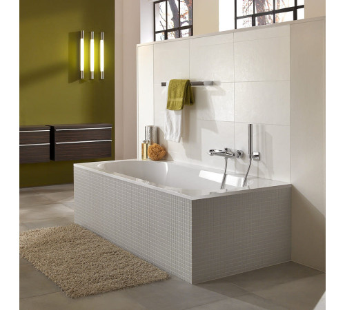 Ванна квариловая Villeroy & Boch Oberon Solo 170x70 см с ножками белая UBQ177OBE2V-01