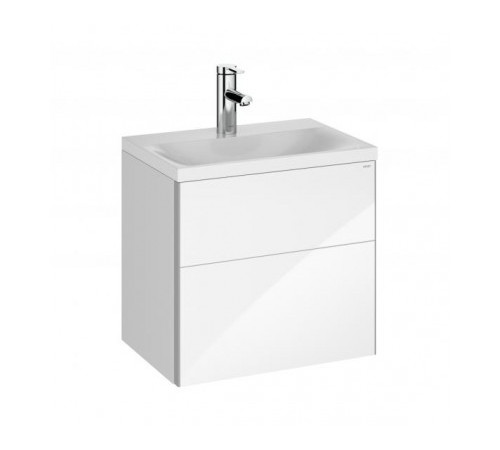 Комплект мебели для ванной KEUCO ROYAL REFLEX.2 №4 тумба петли справа, умывальник, зеркало 39601211102