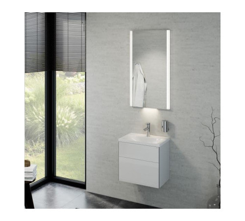 Комплект мебели для ванной KEUCO ROYAL REFLEX.2 №4 тумба петли справа, умывальник, зеркало 39601211102