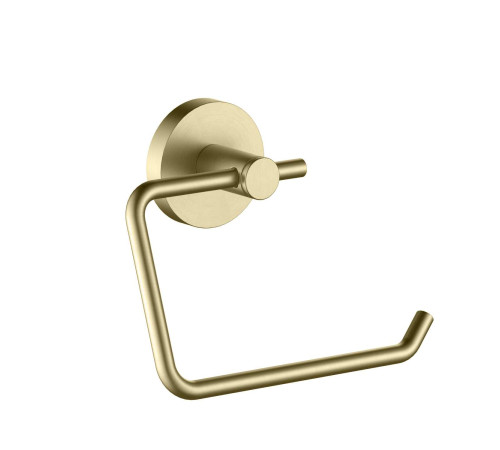 Бумагодержатель квадратный Aquanet Europa шлифованное золото AQ4118BG