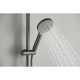 Душевая система с термостатом Aquatek Европа 220 мм оружейная сталь AQ2343BGM