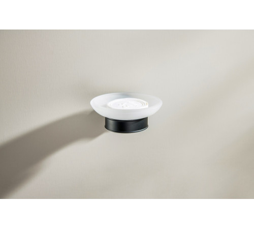 Мыльница для ванной Aquatek Классик матовый черный AQ4503MB